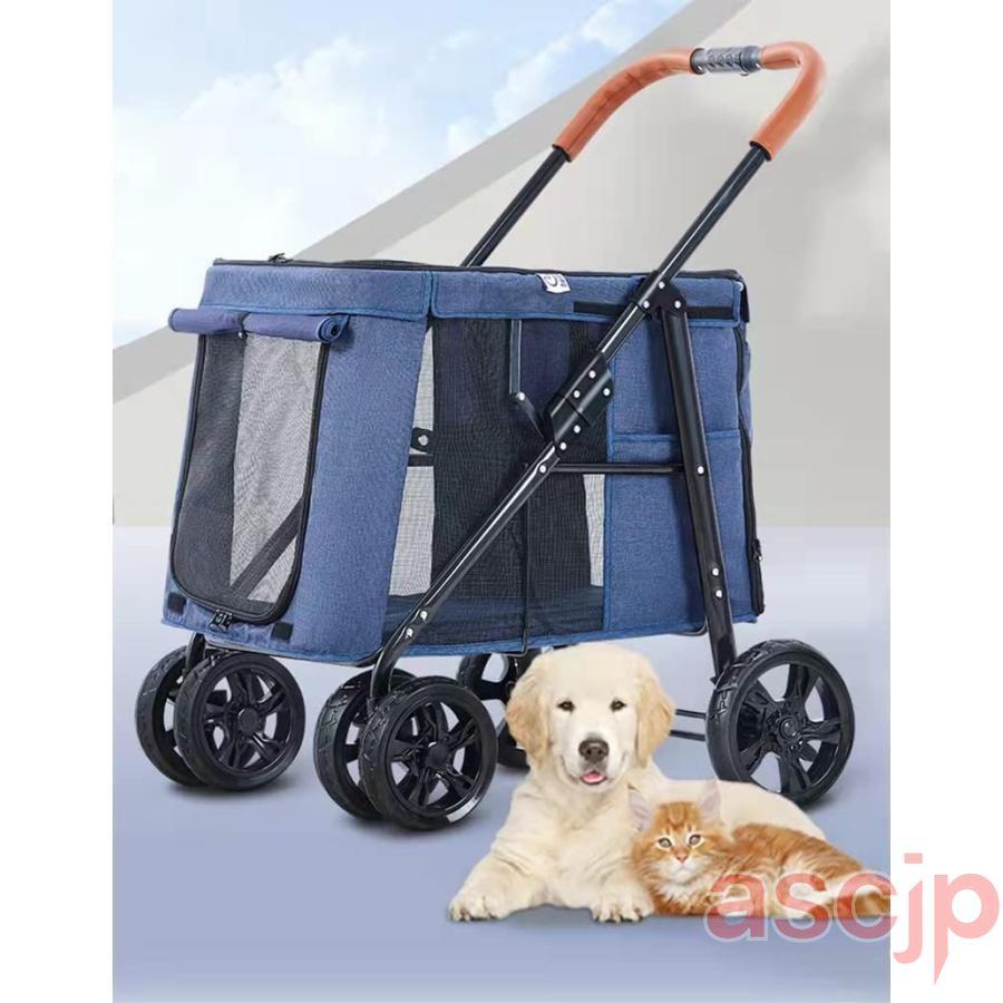 ペットカート 犬用 キャリーカート犬用ベビーカー ペットバギー