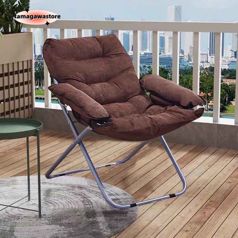 リクライニングチェア 折りたたみチェア 一人用 肘付き 座椅子 高座