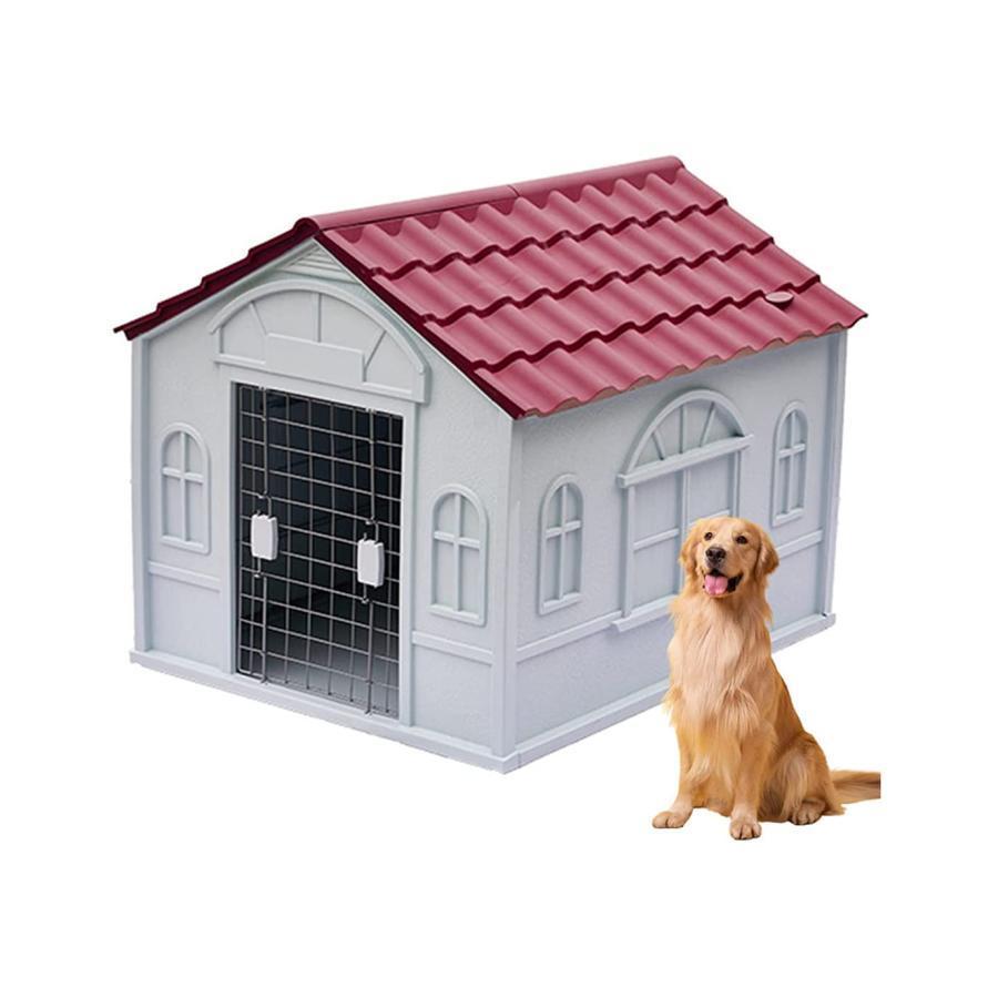 犬小屋 大型犬 プラスチック 屋外用 中型犬 断熱 小型犬 室内 屋外