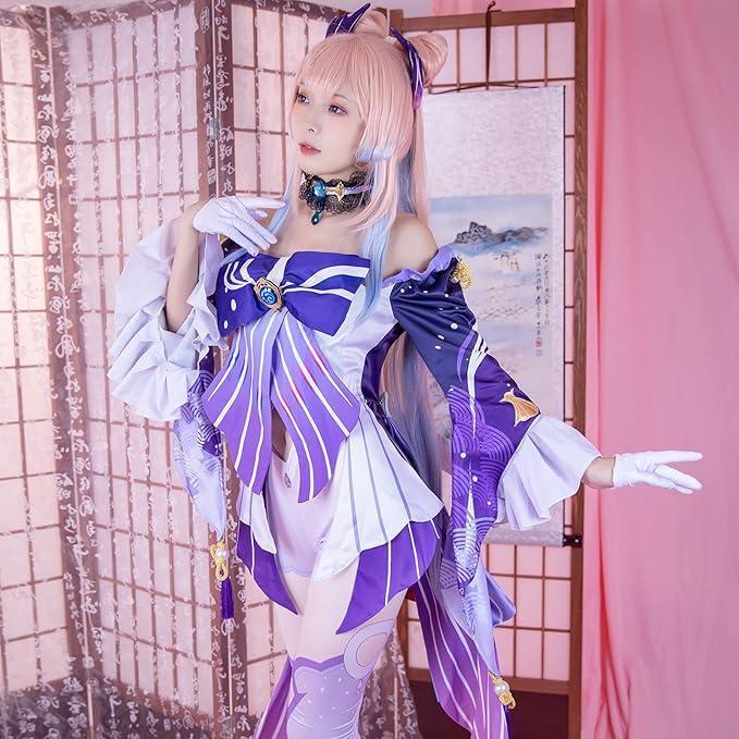 原神 コスプレ 珊瑚宮心海 衣装 ※ウィッグ 靴 追加可 : ヘルスケアエイ