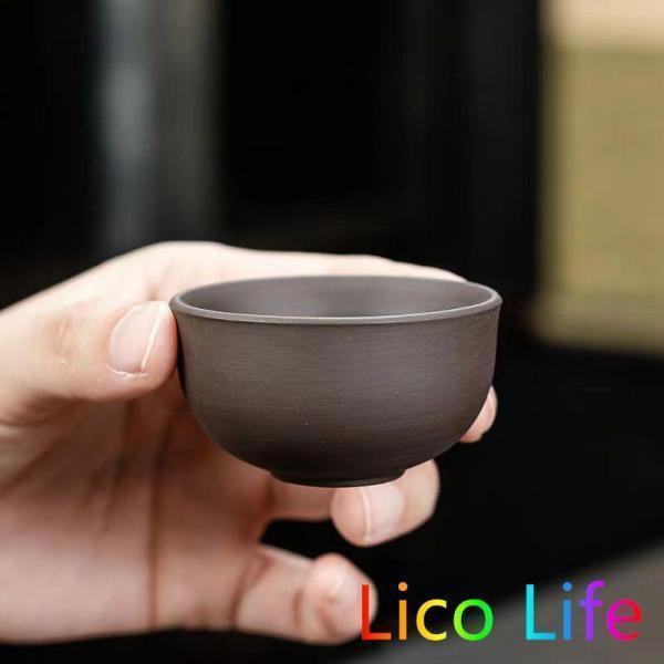 茶器セット 陶磁器 紫砂茶器茶杯 品茶杯 旅行 工夫茶器 コップ 主人杯