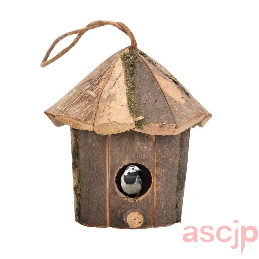 鳥用品 天然木製 巣箱 2個セット 野鳥用