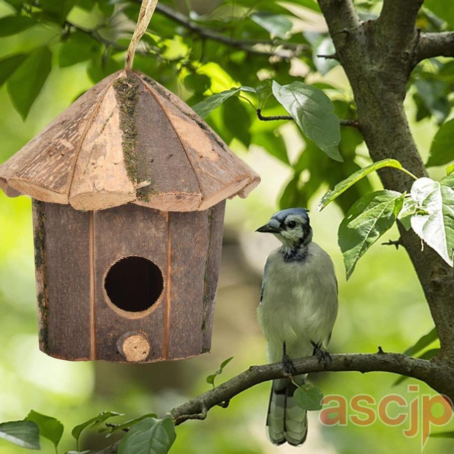 野鳥用巣箱 巣箱 バードハウス 鳥巣 天然素材 木制 鳥小屋 小鳥巣箱