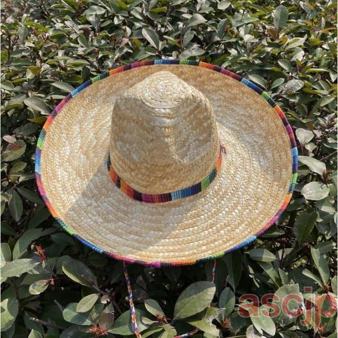 クリスマス ハロウィン モノクロ メキシコ 民族衣装 帽子