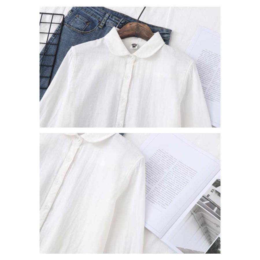 KAPITAL コットン ダブルガーゼ チュニックシャツ 0 白 ゆったり シャツ ダブルガーゼ ガーゼシャツ チュニック ブラウス 綿100
