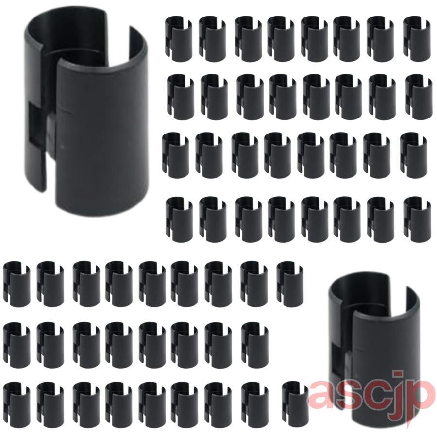 スチールラック（パイプ直径25mm） メタルラック スリーブ パーツ ポール径13mm/19mm/25mm 120個入り