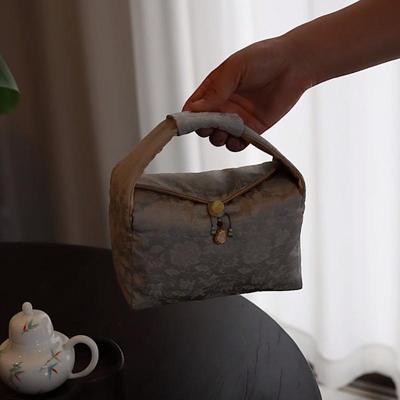 新商品】中国茶道具 茶器セット収納袋 携帯便利 おしゃれ おすすめ