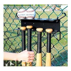 バットスタンド 野球バットラック 野球ホルダー 壁掛け グローブ
