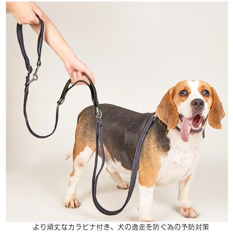 大型犬 ショルダーリード リード 防止 迷子防止 ダブル 犬 肩掛け