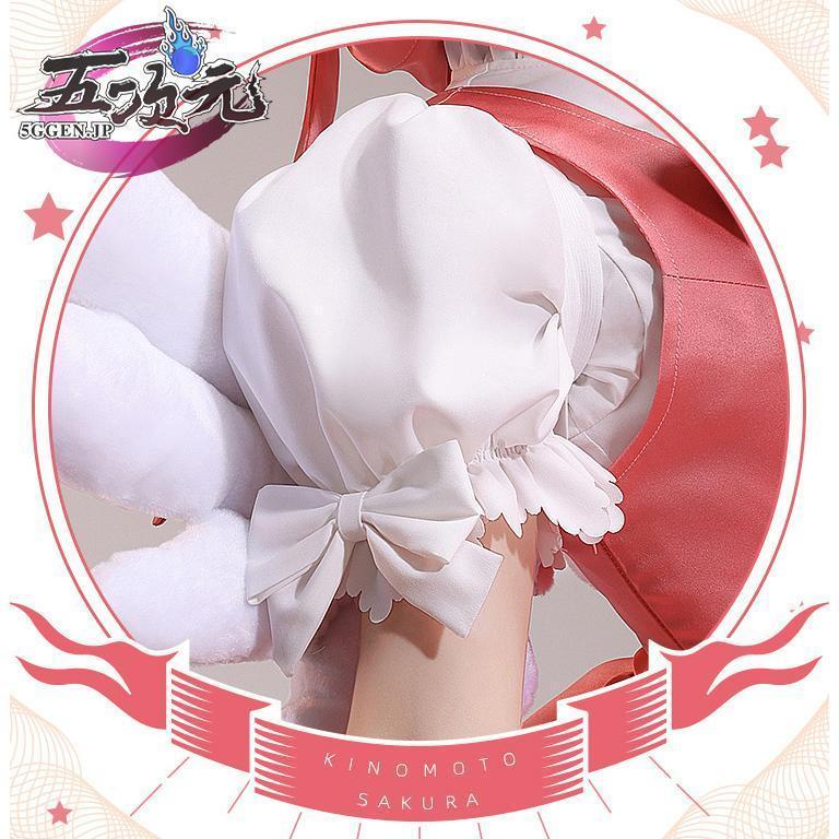 三分妄想 カードキャプターさくら コスプレ 木之本桜 紅白戦闘服 衣装