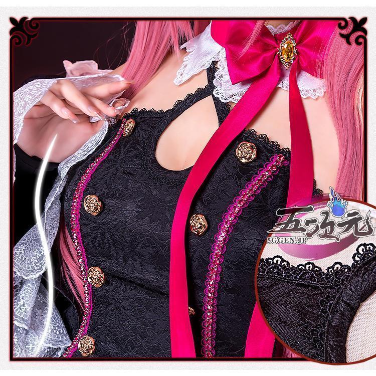 初獣猫 終わりのセラフ クルル・ツェペシ コスプレ 衣装 ※ウィッグ 追加可