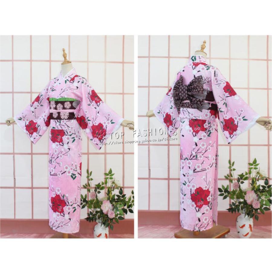 鬼滅の刃 風 甘露寺蜜璃 浴衣 コスプレ衣装ウィッグ 靴和服cosplay