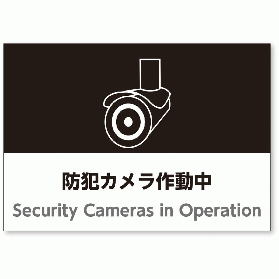 サイズイラスト注意看板 防犯カメラ作動中看板a 英語併記 Security Cameras In Operation 高耐性屋外用 送料無料 Sign Security Cameras A アスコットyahoo ショップ 通販 Yahoo ショッピング