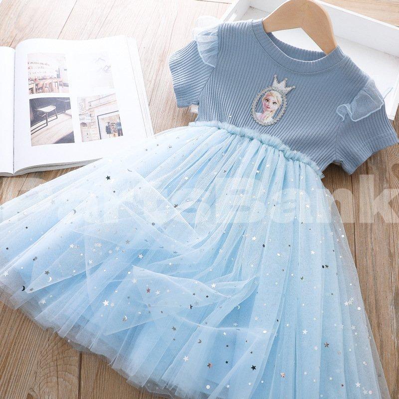 アナと雪の女王スカート】シークレットハニー エルサ スカート膝丈ver