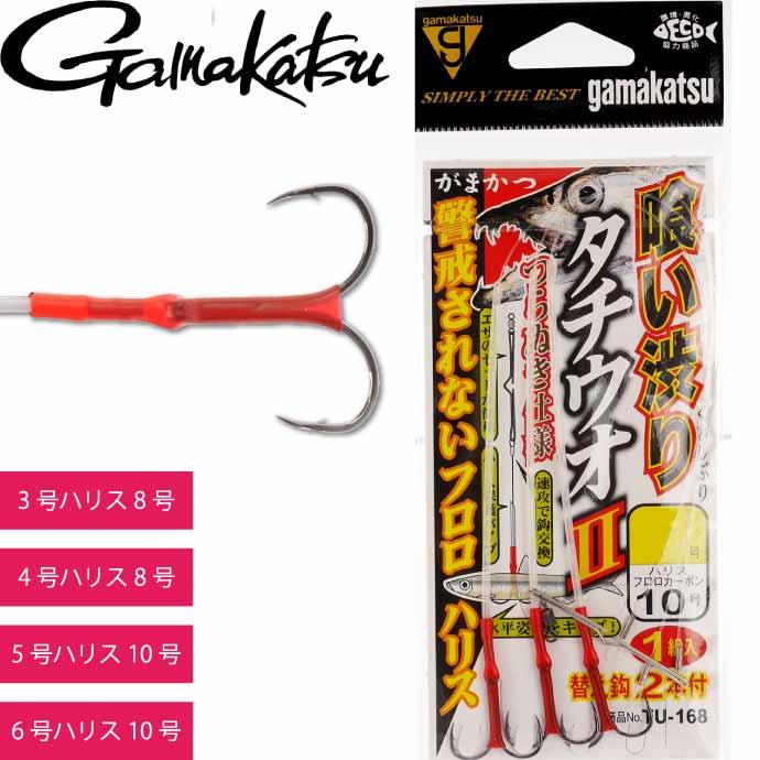 Gamakatsu 喰い渋りタチウオ仕掛II つらぬき仕様 3 4 5 6号 Gamakatsu 喰い渋りタチウオ仕掛II つらぬき仕様 3 4 5 6号