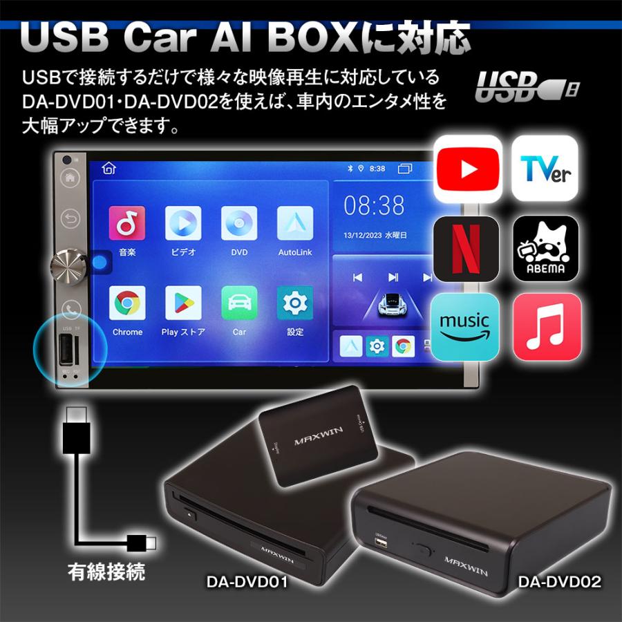 7インチオーディオディスプレイ カーオーディオデッキ 2DIN006 HDMI FM