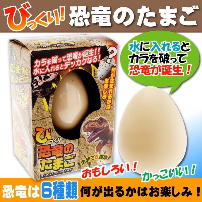びっくりたまご 恐竜 卵から生まれて大きくなる人形 育てている感が出