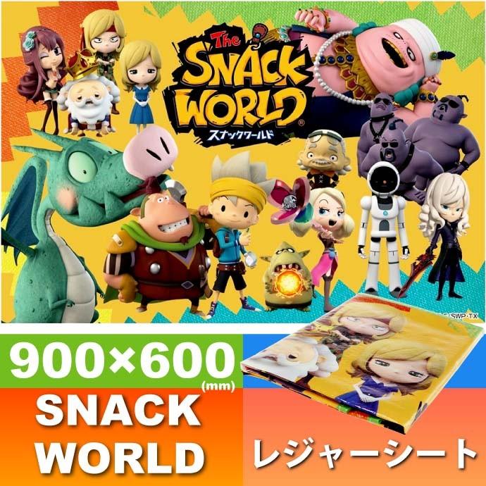Aseスナックワールド レジャーシート ござ 90 60cm Vs1 キャラクターグッズ 子供用シート Snack World Sk604 感謝価格