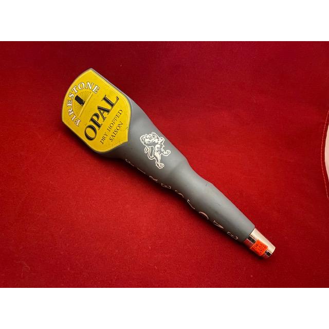 ビアタップ ハンドル FIRE STONE OPAL グレー 中古品 シフトノブ にも 