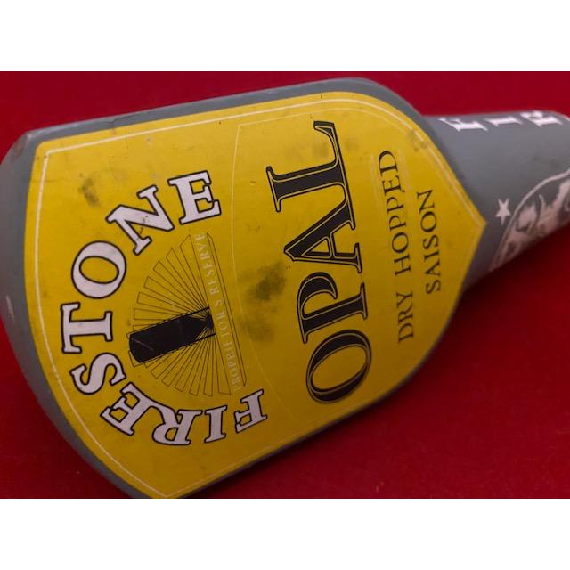 ビアタップ ハンドル FIRE STONE OPAL グレー 中古品 シフトノブ にも 