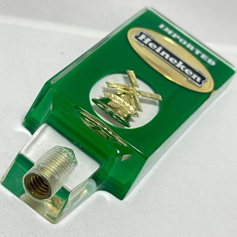 ビアタップ ハンドル H92 Heineken グリーン クリア ハイネケン
