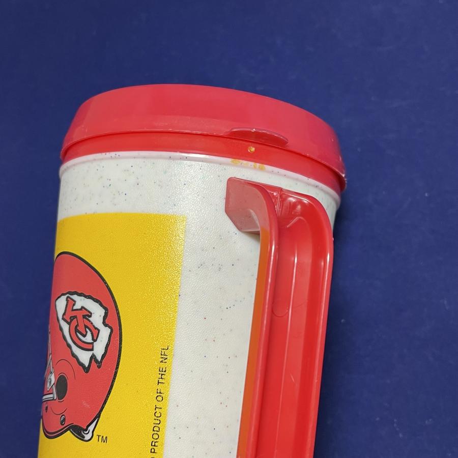 セブンイレブン NFL タンブラー T4 Chiefs KC ヴィンテージ アンティーク アメリカ雑貨 コーヒーカップ ガレージ ファイヤーキング usdm｜aseff｜05