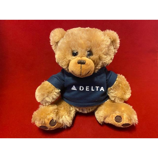 デルタエアー ベアー ブラウン ぬいぐるみ 茶 熊 デルタ航空
