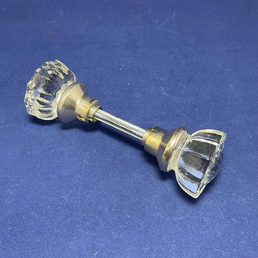 ガラスドアノブ セットA E72 USED品 シフトノブに アメリカ雑貨 