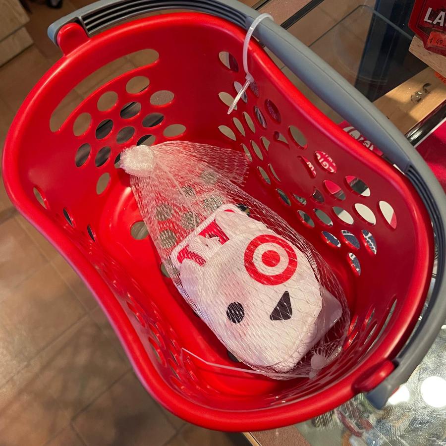 Target ミニバスケット Y45 ターゲット ショッピングバスケット