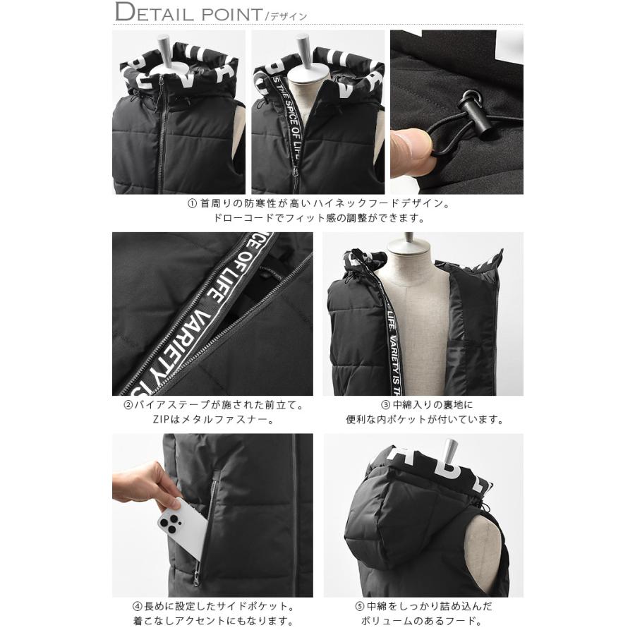 中綿ベスト メンズ ダウンベスト ダウンジャケット ジャケット