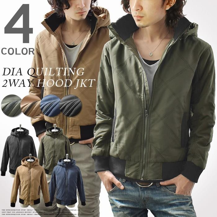 ミリタリージャケット メンズ 中綿 ジャケット ブルゾン ダウンジャケット フード スリム ショート丈 アウター Ash Yahoo 店 通販 Yahoo ショッピング