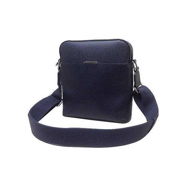 LOUIS VUITTON ルイ・ヴィトン アントン・ポシェット M33430 ショルダーバッグ タイガライン ブルーマリーヌ(紺) 中古 送料無料 質屋出品 | アントン（LOUIS VUITTON）