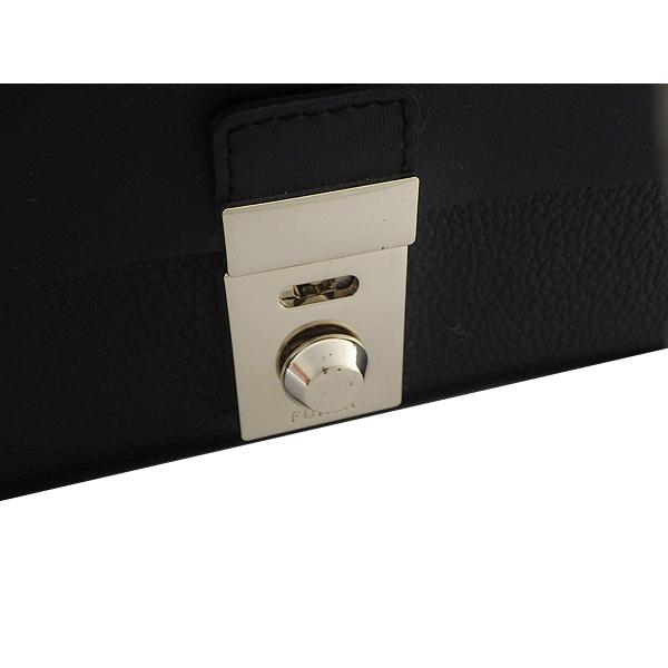 【値下げ】FURLA フルラ ミラノXL ファスナー付長財布 ブラック(黒) 箱・保存袋 中古 質屋出品 | MILANO | 03