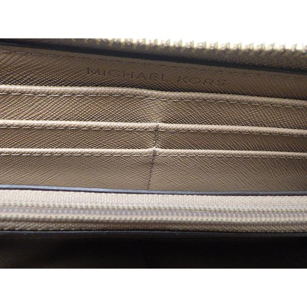 MICHAEL KORS マイケルコース L型ファスナー長財布 35HBGTVZ3L レザー ベージュ系 中古 難あり 質屋出品 | MICHAEL KORS | 10