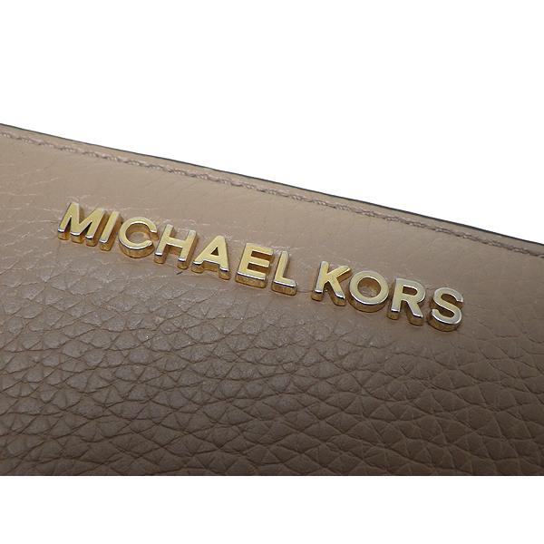 MICHAEL KORS マイケルコース L型ファスナー長財布 35HBGTVZ3L レザー ベージュ系 中古 難あり 質屋出品 | MICHAEL KORS | 02