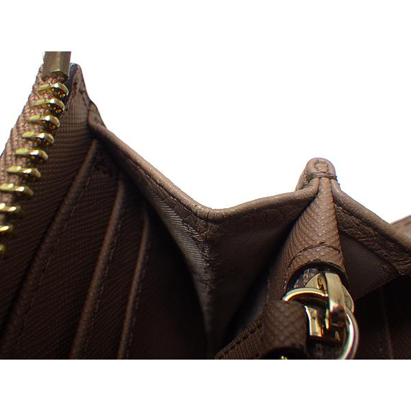 MICHAEL KORS マイケルコース L型ファスナー長財布 35HBGTVZ3L レザー ベージュ系 中古 難あり 質屋出品 | MICHAEL KORS | 07