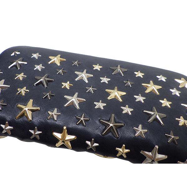 値下げ】JIMMY CHOO ジミーチュウ ラウンドファスナー長財布 