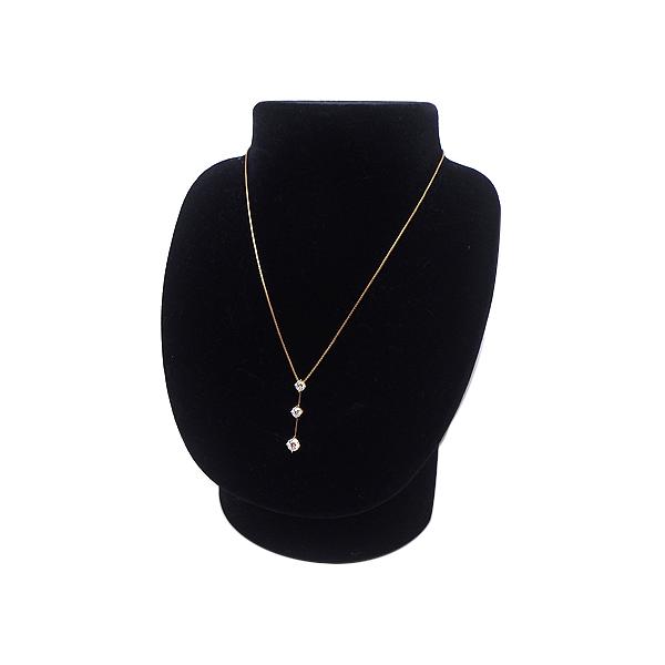 ネックレス K18(ゴールド) ダイヤモンド0.50/0.509ct チェーン長さ 