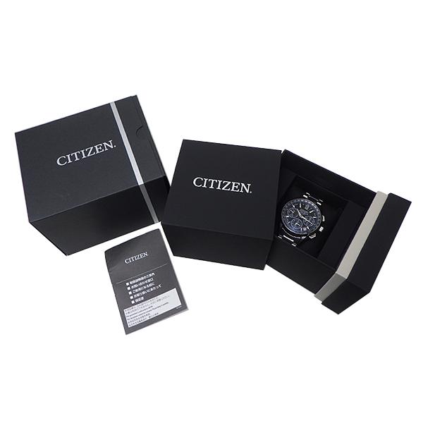 CITIZEN シチズン エクシード CC4030-58E F950-T086982 腕時計 サテライトウェーブ チタン ブラック(黒)文字盤 箱・保証書付き 中古 送料無料 質屋出品｜ash78｜04