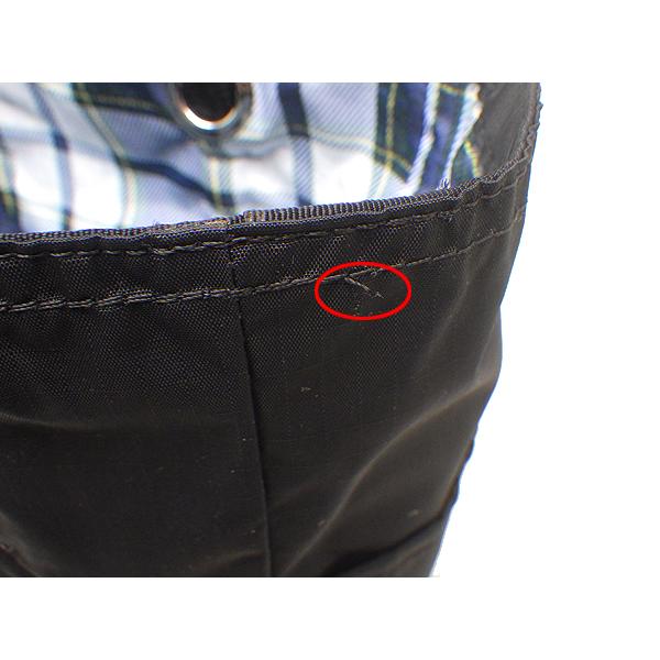 LeSportsac レスポートサック ミディアム 2WAY トート リバーシブルトートバッグ ポリエステル ディープブルータータン(緑がかった青系) 中古 質屋出品 | LeSportsac | 10