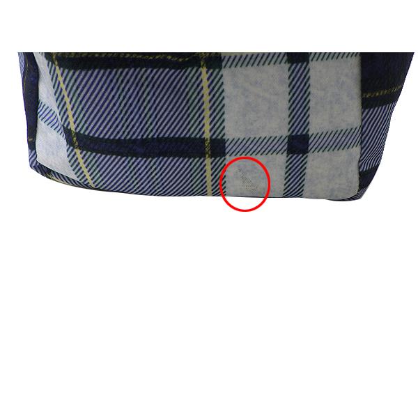 LeSportsac レスポートサック ミディアム 2WAY トート リバーシブルトートバッグ ポリエステル ディープブルータータン(緑がかった青系) 中古 質屋出品 | LeSportsac | 04