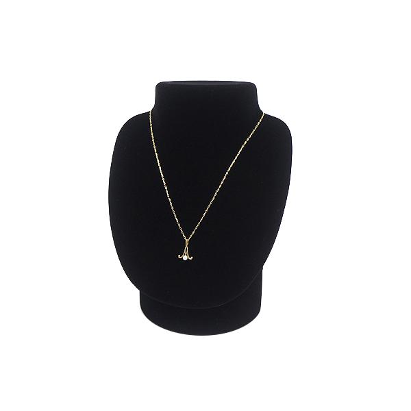 MIKIMOTO ミキモト イニシャルネックレス K18(ゴールド) パール チェーン長さ【実寸】37.8cm 中古 送料無料 質屋出品 | MIKIMOTO | 02