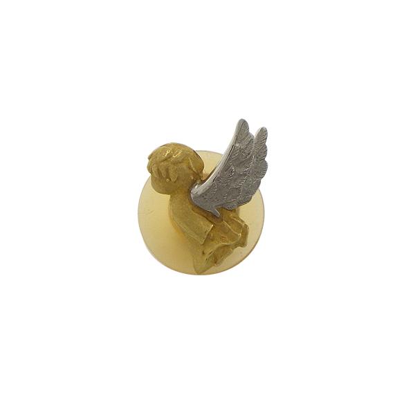 タイタック タイピン P/K Pt900/K18(プラチナ/ゴールド) 天使 エンジェル 中古 送料無料 質屋出品 | 