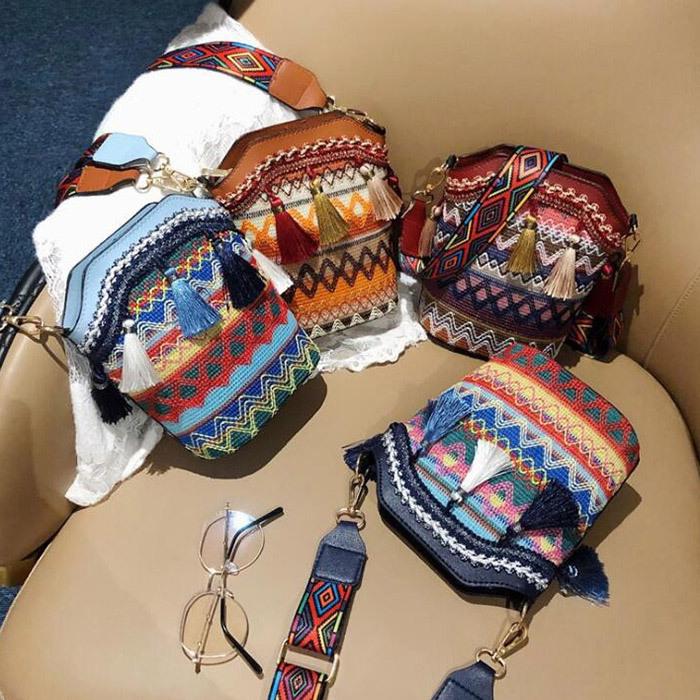 エスニック 民族 刺繍 エスニックバッグ ショルダーバッグ 斜めがけ