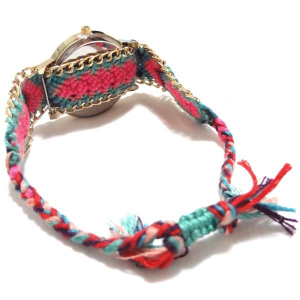 ミサンガ 腕時計 ブレスレット アクセサリー エスニック時計 エスニックファッション セール アウトレット ミサンガウォッチ Za4100 Ns アジアン エスニック Asha 通販 Yahoo ショッピング