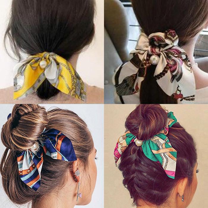 シュシュ ヘアゴム エスニック アジアン 髪飾り ヘアアクセ ヘア