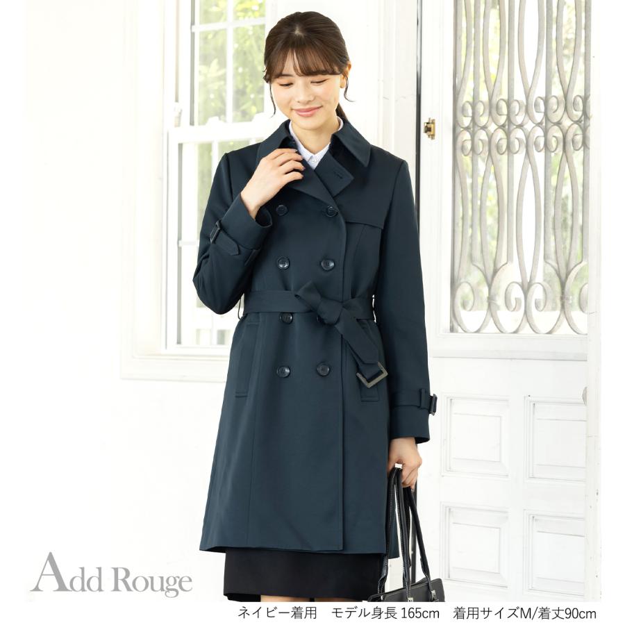 AddRouge トレンチコート レディース アウター 手洗いOK 花粉 AddRouge トレンチコート レディース アウター 手洗いOK 花粉