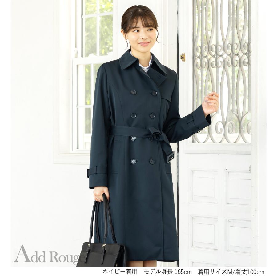 AddRouge トレンチコート レディース アウター 手洗いOK 花粉 AddRouge トレンチコート レディース アウター 手洗いOK 花粉