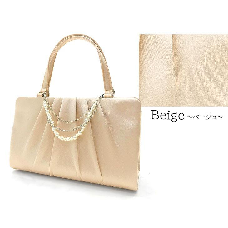AddRouge（アッドルージュ） パール付サテンタックデザイン