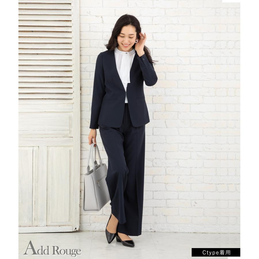 スーツ レディース セットアップ 洗える パンツスーツ ビジネススーツ  